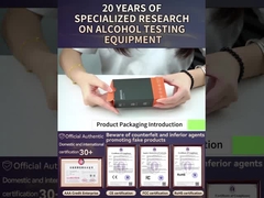 OEM Kolory Semiconductor Breathalyzer Mr Black1000 Do użytku domowego